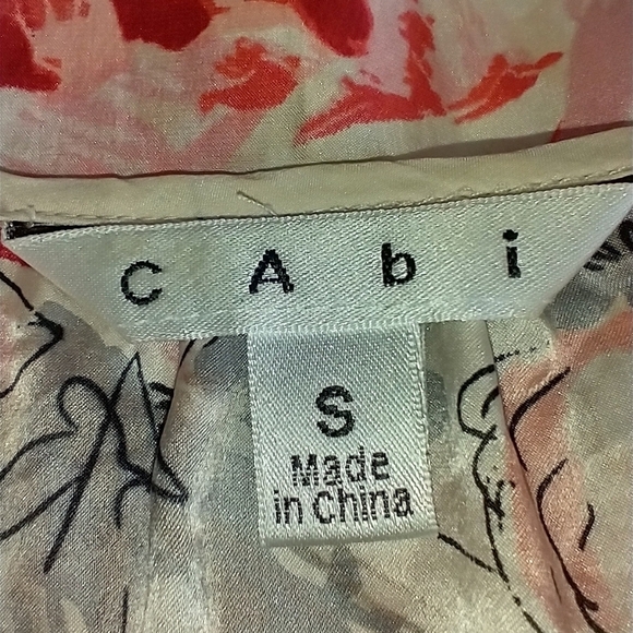 CABI SILK BLOUSE - Picture 6 of 8